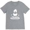 train insaiyan (2) V-Neck Tee