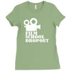 film school dropout Ladies Fitted T-Shirt