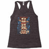 crazy totem Racerback Tank