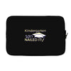 kindergarten 2017 nailed it graduation Laptop sleeve