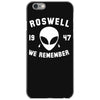 roswell 1947 we remember alien iPhone 6/6s Case
