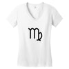 February Girls Are Sunshine Mixed With A Little Hurricane Women's V-Neck T-Shirt