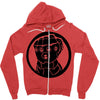 thanos gauntlet Zipper Hoodie
