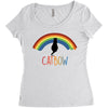 Catbow Women's Triblend Scoop T-shirt