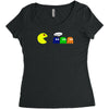 funny zombie Women's Triblend Scoop T-shirt