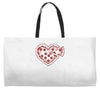 pizza my heart Weekender Totes