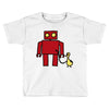 bird powered robot Toddler T-shirt