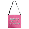 jarvis is my co pilot Adjustable Strap Totes