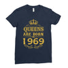 queens are born in 1969 Ladies Fitted T-Shirt