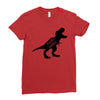 Daddysaurus Ladies Fitted T-Shirt