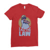 baby cop Ladies Fitted T-Shirt