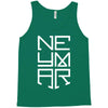 neyma white logo Tank Top