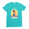 underestimate woman Ladies Fitted T-Shirt