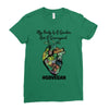 my body is a garden, not a graveyard Ladies Fitted T-Shirt