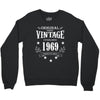 original parts vintage established 1969 perfectly aged Crewneck Sweatshirt