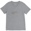 I Never Finish Anything V-Neck Tee
