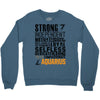 Strong Independent Motivated Aquarius Crewneck Sweatshirt