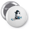 no tipping Pin-back button
