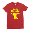 battle royale skydiving fortnite Ladies Fitted T-Shirt