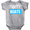 dirty beats Baby Onesie