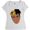 abstract design of xxxtentacion Women's Triblend Scoop T-shirt