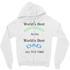 greeting Zipper Hoodie