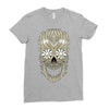 skull plants Ladies Fitted T-Shirt