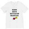 bears beets battlestar galactica V-Neck Tee