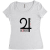 moment best friend Women's Triblend Scoop T-shirt