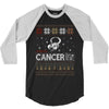 santa cancer  christmas ugly t shirts 3/4 Sleeve Shirt