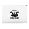 ancient swole'd dragon (black) Accessory Pouches