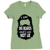 i like big beards and i cannot lie Ladies Fitted T-Shirt