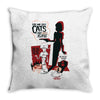 cat shirt Throw Pillow