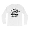 Queens Are Born In January Long Sleeve Shirts