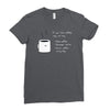 if you like coffee Ladies Fitted T-Shirt