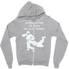 alternatives to war play rugby Zipper Hoodie