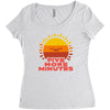 five more minutes Women's Triblend Scoop T-shirt