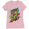 zombie cup Ladies Fitted T-Shirt