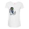 houston we have a problem Maternity Scoop Neck T-shirt