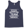official drinking team 'merica Tank Top
