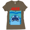 ooomity isle Ladies Fitted T-Shirt