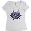 Majoras Mask Women's Triblend Scoop T-shirt