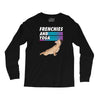 frenchies and yoga Long Sleeve Shirts