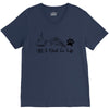 all i need in life V-Neck Tee