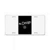 no design fashion License Plate