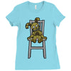 plush bunny Ladies Fitted T-Shirt
