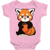 red fox 3 Baby Bodysuit