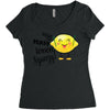 Easy Peasy Lemon Sgueezy Women's Triblend Scoop T-shirt