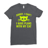 sorry i cant Ladies Fitted T-Shirt