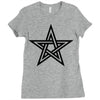 pentagram 2 Ladies Fitted T-Shirt